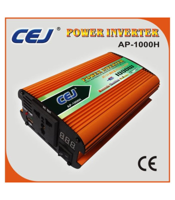 Automobilinis įtampos keitiklis  CEJ 12V/220V 1000W + USB